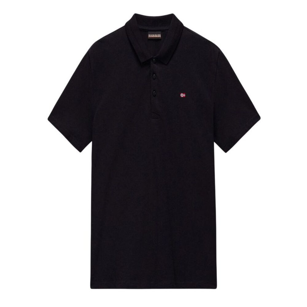 Napapijri Mens Regular Polo Shirt / Black